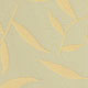 ткань для рулонных штор - салатовый с золотыми листьями